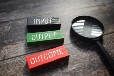 input output outcome